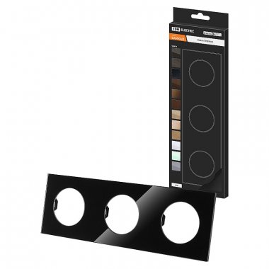 Фотография товара 'Tdm SQ1819-0204 Рамка тройная агат, стекло, "Байкал"'