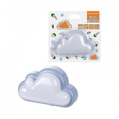 Фотография товара 'Tdm SQ0357-0051 Ночник "Тучка" с выключателем, 0,5 Вт, 220 В'