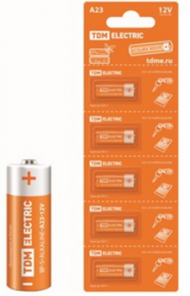 Фотография товара 'Tdm Элемент питания A23 Alkaline 12V BP-5 SQ1702-0039'