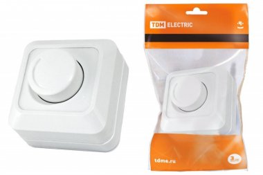 Фотография товара 'Tdm Светорегулятор поворотный RL 600Вт IP20 SQ1801-0109'