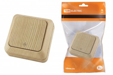 Фотография товара 'Tdm Переключатель на 2 направления 1-кл. открытой установки IP20 10А SQ1801-0045'