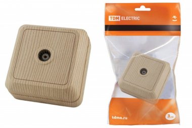 Фотография товара 'Tdm Розетка TВ простая (0-2400 Гц,'