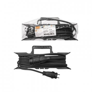 Фотография товара 'Tdm SQ1307-0241 Удлинитель-шнур силовой на рамке, каучук, КГ, IP44, штепс. гнездо с/з, 4000 Вт'