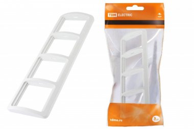 Фотография товара 'Tdm Рамка 4-ая горизонтальная SQ1804-0021'