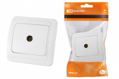 Фотография товара 'Tdm Розетка TV простая SQ1804-0014'