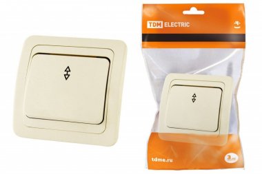 Фотография товара 'Tdm Переключатель на 2 направления 1-кл. 10А SQ1804-0103'