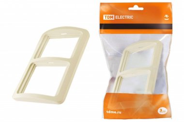 Фотография товара 'Tdm Рамка 2-ая горизонтальная SQ1804-0117'