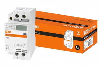 Фотография товара 'Tdm Контактор модульный КМ63/2-40 SQ0213-0009'