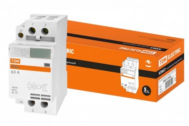 Фотография товара 'Tdm Контактор модульный КМ63/2-63 SQ0213-0005'