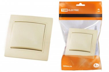 Фотография товара 'Tdm Выключатель 1 кл. 10А SQ1814-0101'