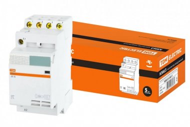 Фотография товара 'Tdm Контактор модульный КМ63/4-25 SQ0213-0017'