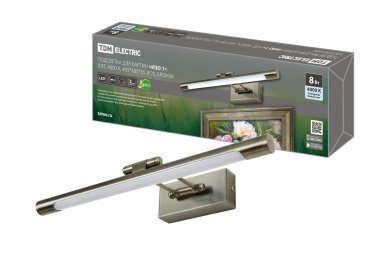 Фотография товара 'Tdm Подсветка для картин «ИЗО 1» 8 Вт, 4000 K, 495*195*60, IP20, SQ0358-0300'