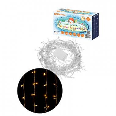 Фотография товара 'Tdm SQ0361-0068 Гирлянда светодиодная "Занавес" 1,5х1,5 м, 168LED'