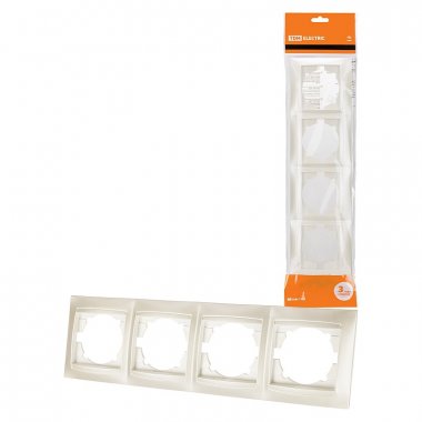 Фотография товара 'Tdm SQ1815-0832 Рамка 4-х постовая горизонтальная'