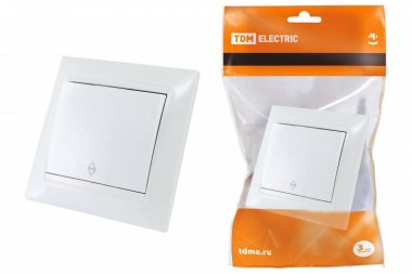 Фотография товара 'Tdm Выключатель на 2 направления 1 кл. 10А SQ1815-0006'