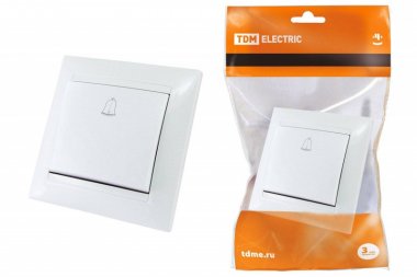 Фотография товара 'Tdm Кнопка звонковая 6А SQ1815-0008'