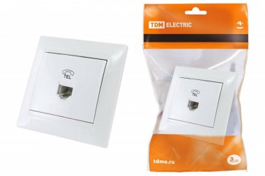 Фотография товара 'Tdm Розетка телефонная RJ11 SQ1815-0015'