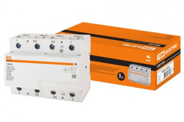 Фотография товара 'Tdm Контактор модульный КМ100/4-100 SQ0213-0027'