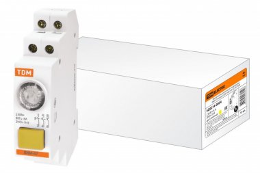 Фотография товара 'Tdm Выключатель кнопочный с индикацией ВКИ-47 SQ0214-0004'