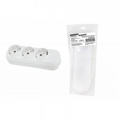 Фотография товара 'Tdm SQ1806-0417 Колодка розеточная 3 гнезда 2П+3 16А 250В'