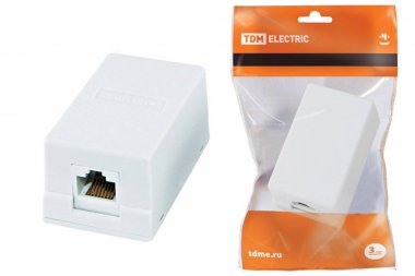 Фотография товара 'Tdm Компьютерная розетка 1xRJ-45 SQ1809-0003'