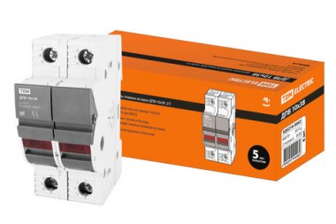 Фотография товара 'Tdm Держатель плавких вставок ДПВ 2П SQ0216-0002'