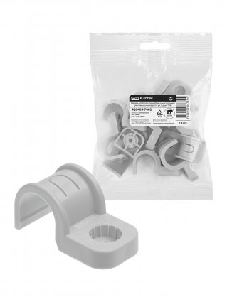 Фотография товара 'Tdm SQ0405-7002 Крепеж-скоба для трубы 20 мм односторонняя'