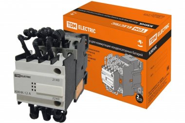 Фотография товара 'Tdm Контактор КМНК-12-230.A 12,5кВАр 1НО;1НЗ SQ2103-0002'