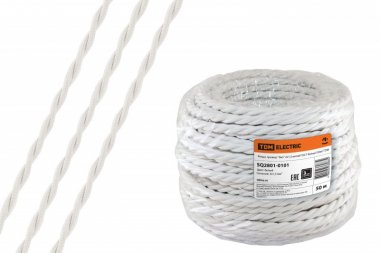 Фотография товара 'Tdm Ретро провод "Эко" 2х1,5 витой SQ2801-0101'