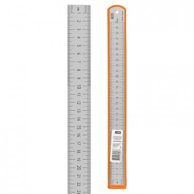 Фотография товара 'Tdm SQ1018-0503 Линейка измерительная металлическая 30 см "Рубин"'