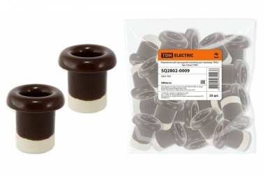 Фотография товара 'Tdm Керамический проходной изолятор для провода «ЭКО» SQ2802-0009'