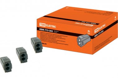 Фотография товара 'Tdm SQ0517-0001 Строительно-монтажная клемма КБМ-773-302 (2,5мм2)'