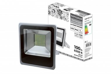 Фотография товара 'Tdm Прожектор светодиодный СДО100-2-Н 100 Вт, 6500 К SQ0336-0210'