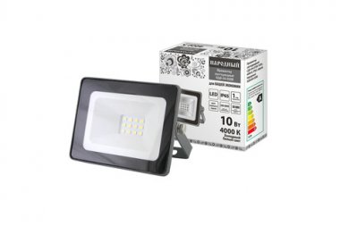Фотография товара 'Tdm Прожектор светодиодный СДО-04-010Н 10 Вт, 4000 К, IP65 SQ0336-0280'