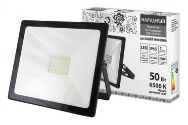 Фотография товара 'Tdm Прожектор светодиодный СДО-04-050Н 50 Вт, 6500 К, IP65 SQ0336-0263'