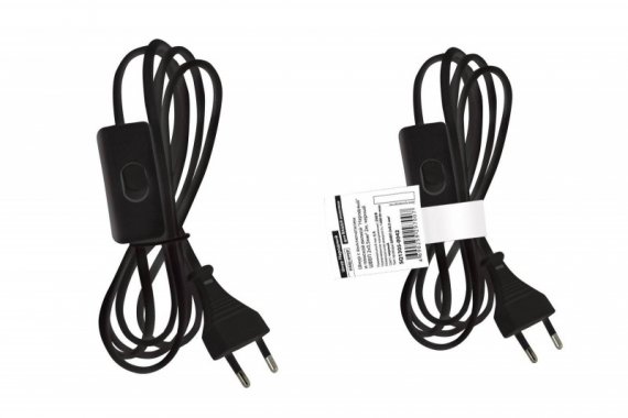 Фотография товара 'Tdm Шнур с выключателем и плоской вилкой SQ1305-0042'