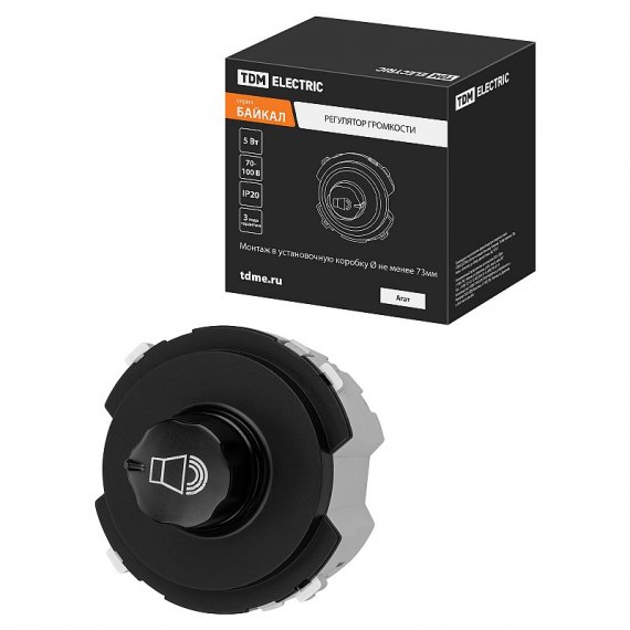 Фотография товара 'Tdm SQ1819-0243 Регулятор громкости агат, "Байкал"'