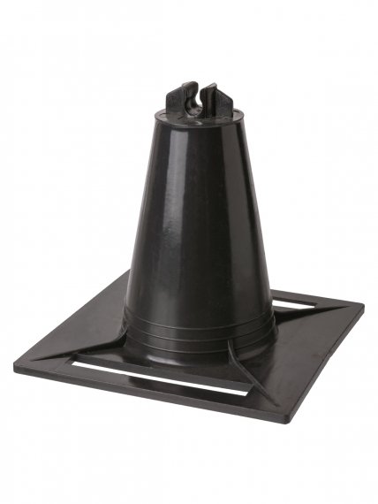 Фотография товара 'Tdm Держатель для плоской кровли универсальный 120х120х100 мм c 1 фиксатором для прута ?8 мм, SQ2402-3089'