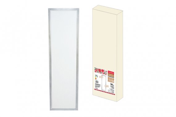 Фотография товара 'Tdm Ультратонкая светодиодная панель серии СВО 295 х1195, 36Вт, 3000К, Народная (без драйвера) SQ0329-0216'