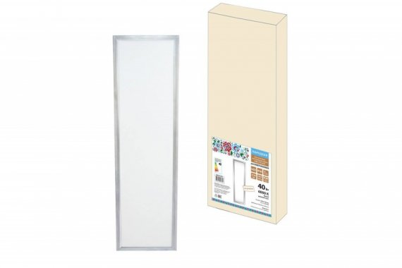 Фотография товара 'Tdm Ультратонкая светодиодная панель серии СВО 295 х1195, 40 Вт, 6000 К, Народная (без драйвера) SQ0329-0207'