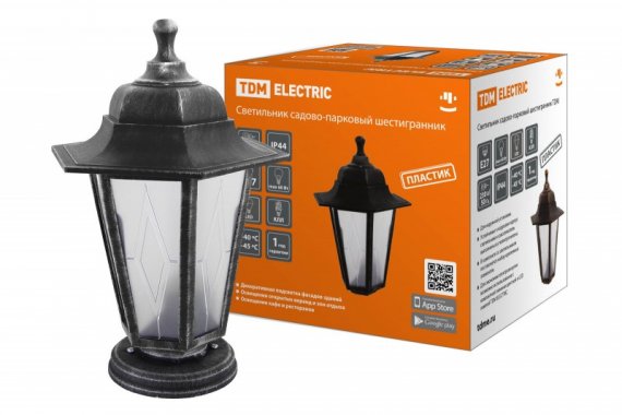 Фотография товара 'Tdm Светильник садово-парковый НТУ 06-60-001 шестигранник, напольный, пластик, SQ0330-0797'