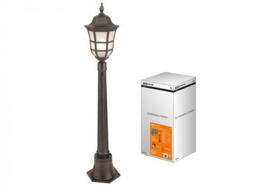 Фотография товара 'Tdm Светильник садово-парковый "Меридиан" 1х100 Вт, столб, Н1050 мм, алюминий,E27, SQ0330-2069'