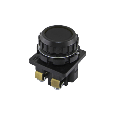 Фотография товара 'Tdm Выключатель кнопочный КЕ 081-У1-исп.2, черный, 1з+1р, 10A, 660B, IP66, SQ0753-0029'