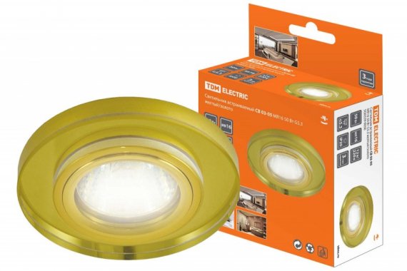 Фотография товара 'Tdm Светильник встраиваемый СВ 03-05 MR16 50Вт G5.3 SQ0359-0056'