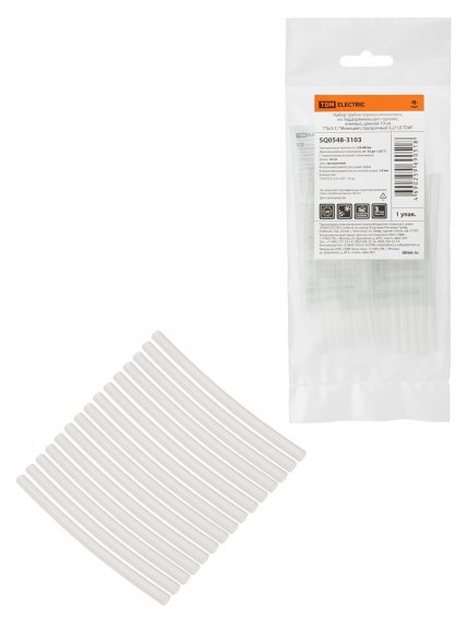 Фотография товара 'Tdm SQ0548-3103 Набор трубок термоусаживаемых, клеевых ТТк(3:1)'