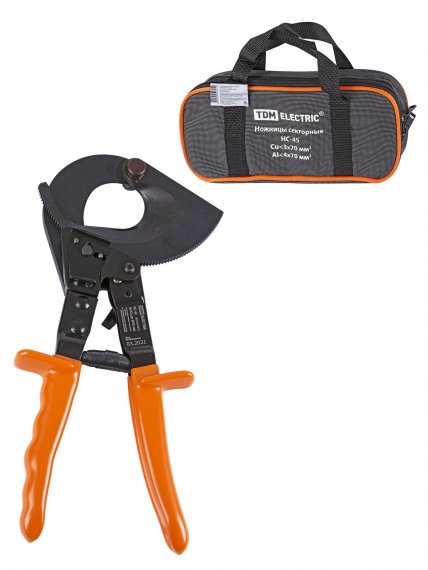 Фотография товара 'Tdm Ножницы секторные НС-45 для резки кабеля, SQ1027-0212'