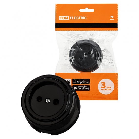 Фотография товара 'Tdm SQ1820-1211 Розетка 2П 10А 250В'