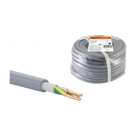 Фотография товара 'Tdm Кабель NYM-J 3х1,5-0,66 SQ0121-0023'