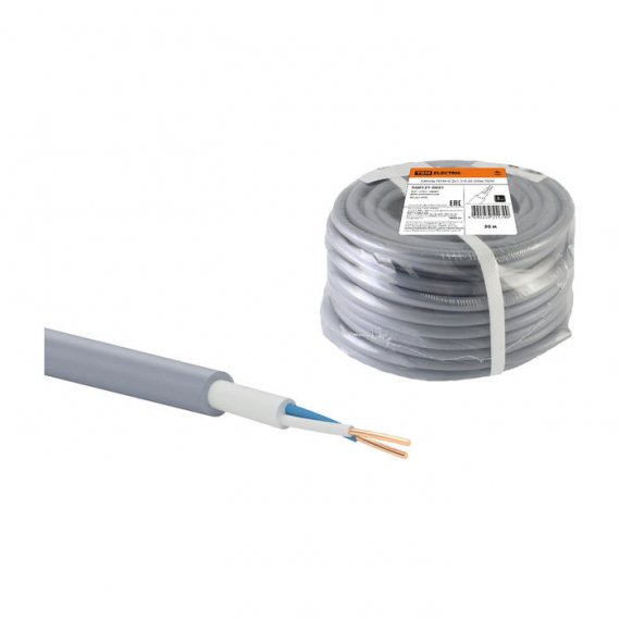 Фотография товара 'Tdm Кабель NYM-O 2х1,5-0,66 SQ0121-0021'