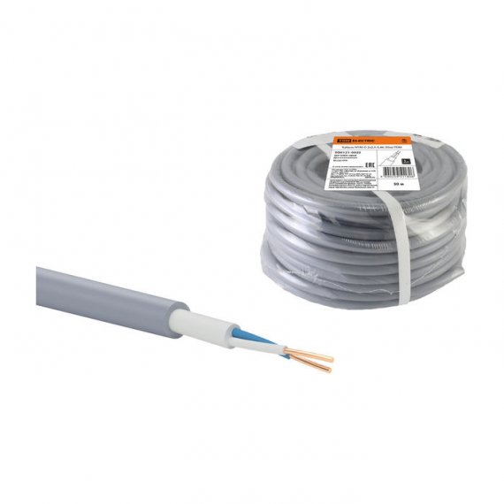 Фотография товара 'Tdm Кабель NYM-O 2х2,5-0,66 SQ0121-0022'